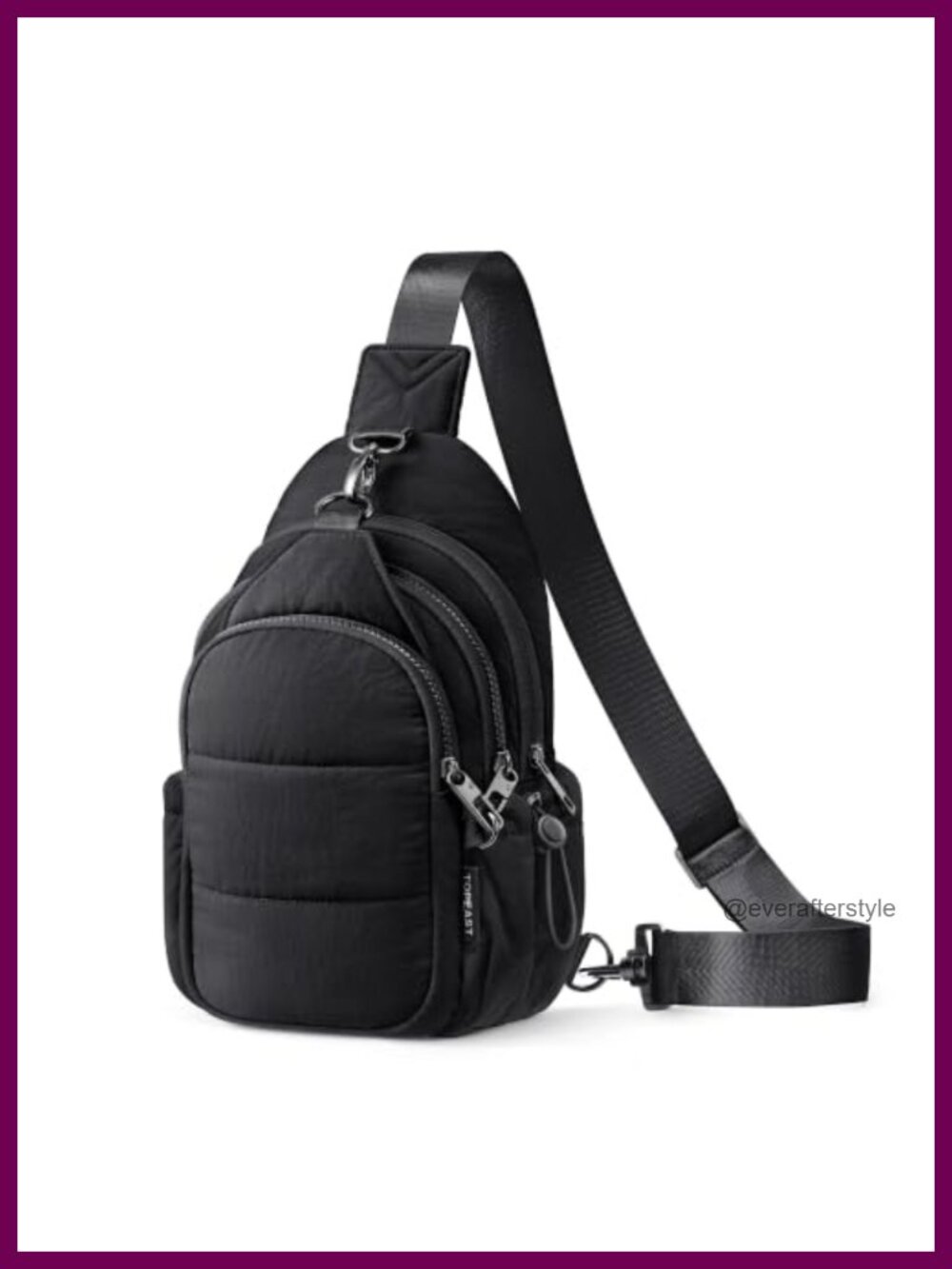 Anti-Theft Crossbody Sling Bag RFID Blocking Water-Resistant Travel Purse